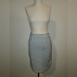ANTONIO MELANI Striped Pencil Skirt